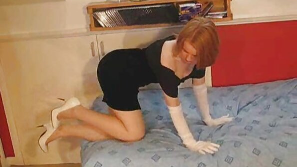 O brunetă busty și-a lins corect păsărica